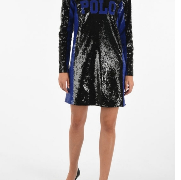 Sequined Shift Dress - Picture 4 of 7